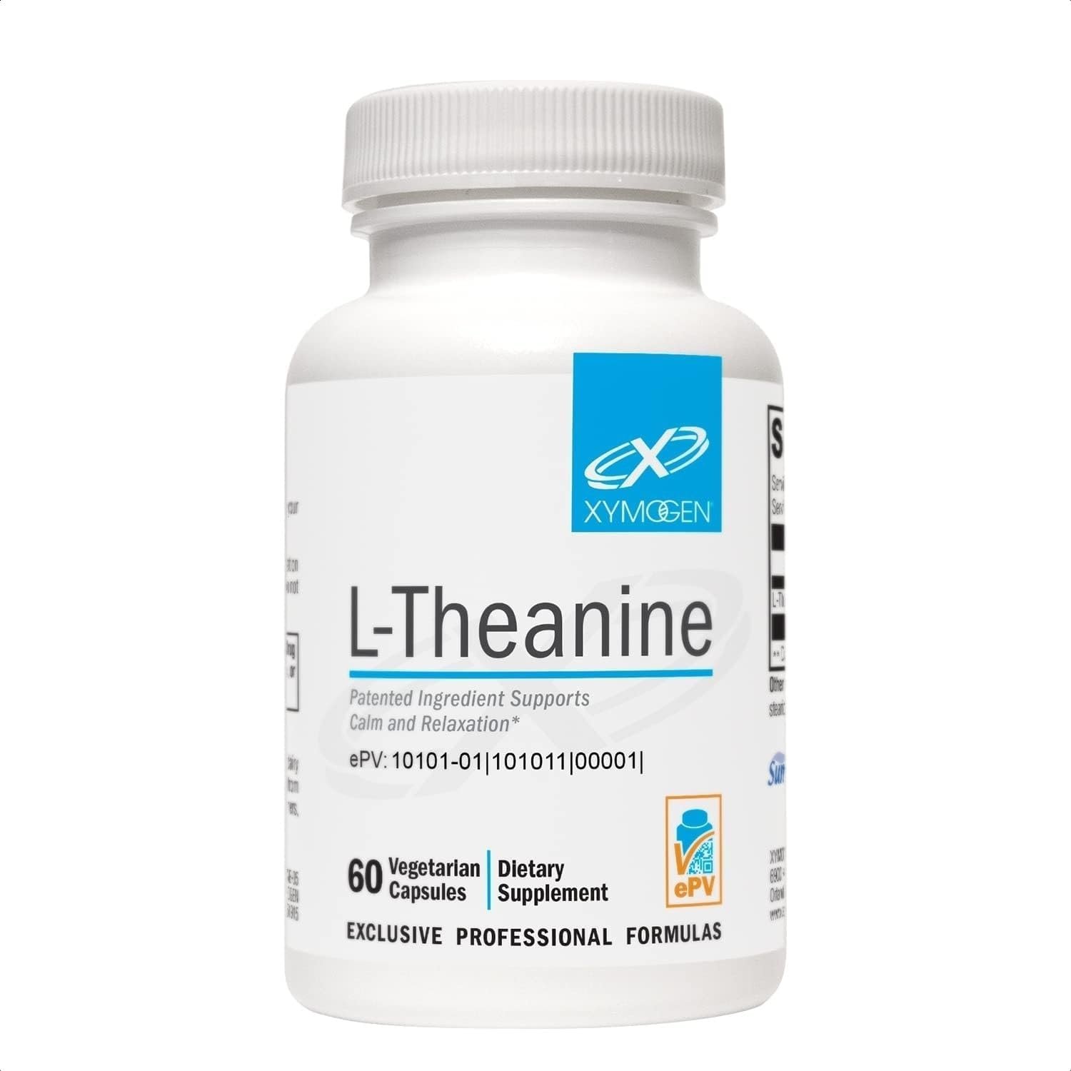 XYMOGEN L-Theanine, 60 Capsules