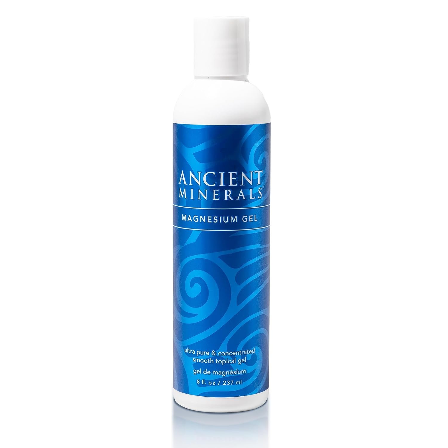 Ancient Minerals Magnesium Gel, Zechstein Chloride, for Massage, 8oz