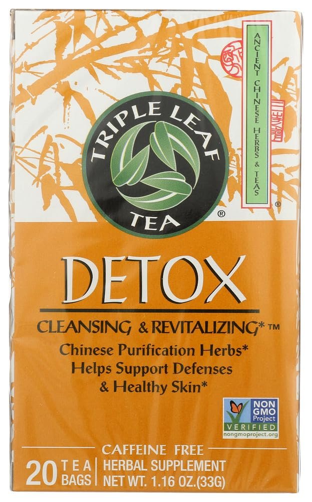 Triple Leaf Detox Tea – 20 bags (Pack of 2)