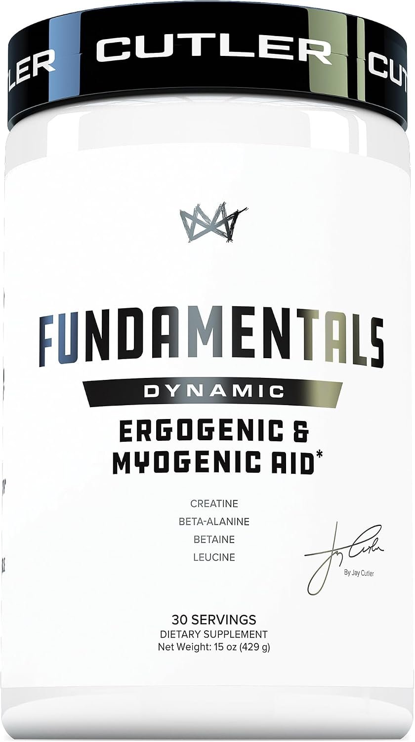 Cutler Nutrition Fundamentals Creatine Performance Powder, 30 Servings