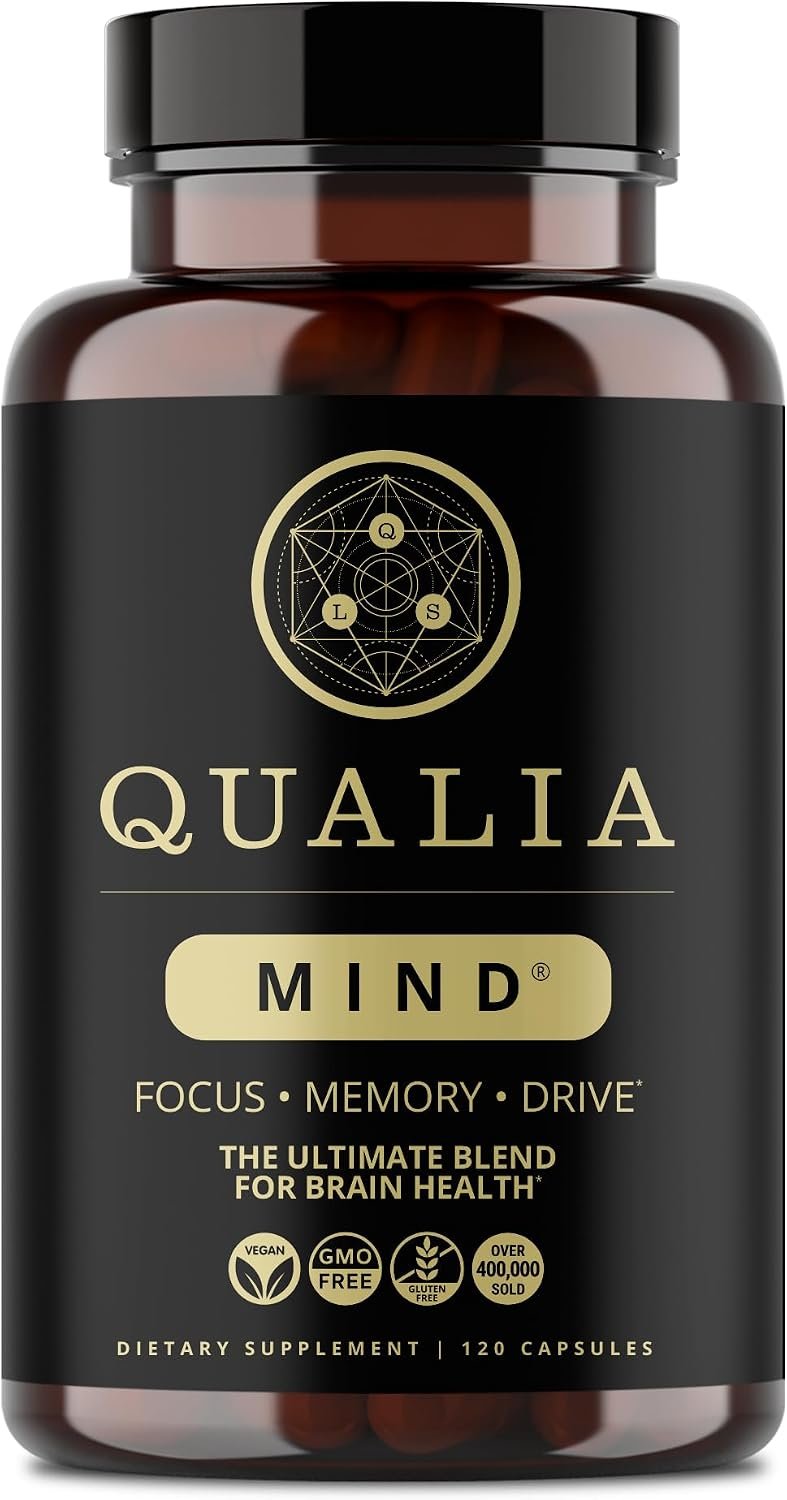 Qualia Mind | Nootropic Brain Supplement for Memory, Focus & Energy