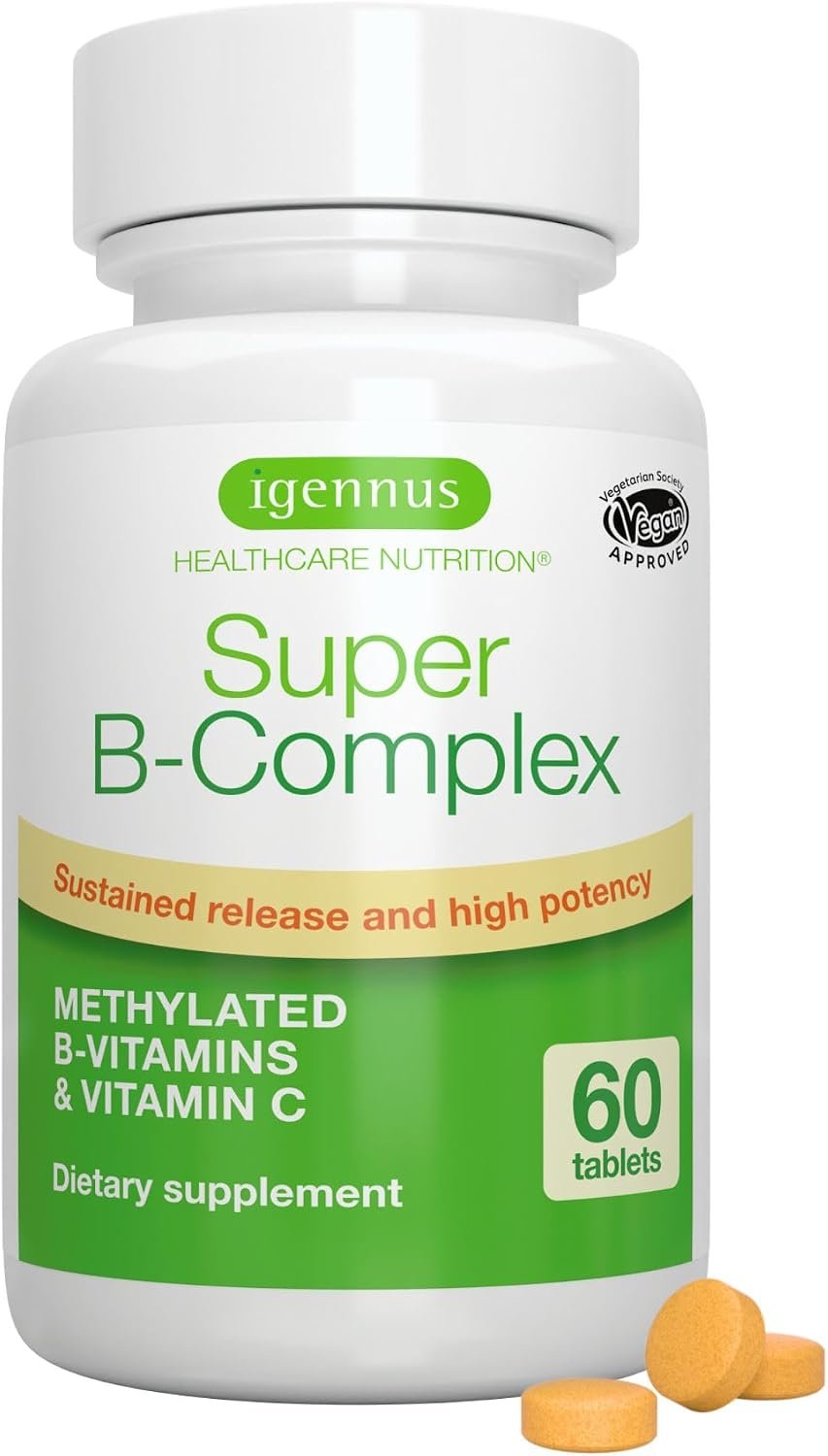 Igennus High Absorption Super B-Complex Methylated & Active B Vitamins