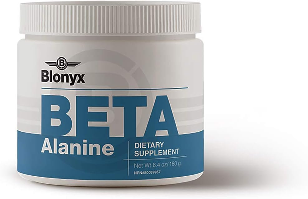 Beta-Alanine Supplement – Enhances Muscular Endurance & Work Capacity, 6g Daily Dose, 30-Day Supply
