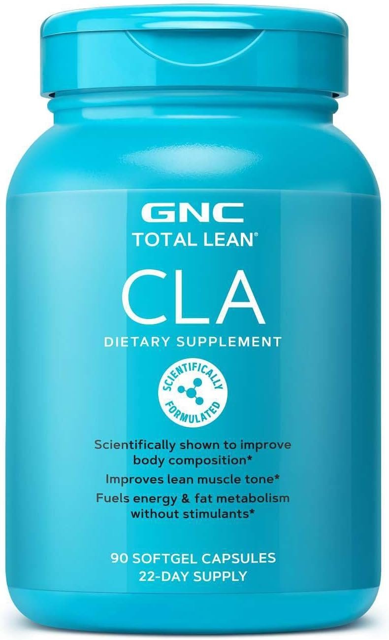 GNC Total Lean Premium CLA 3-6-9, Improves Body Composition, 90 Softgels