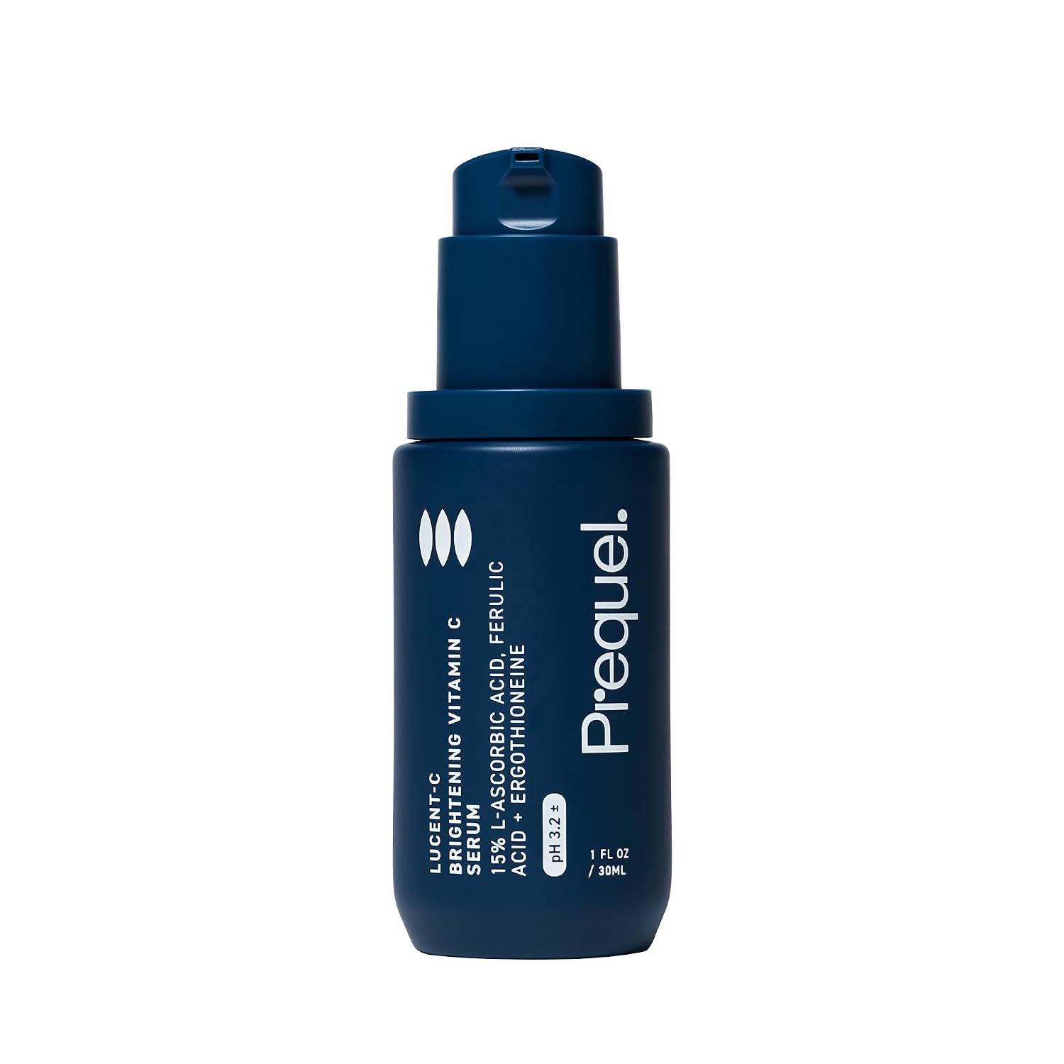 Prequel Skin Vitamin C Serum, L Ascorbic Acid Ferulic Acid Niacinamide Face