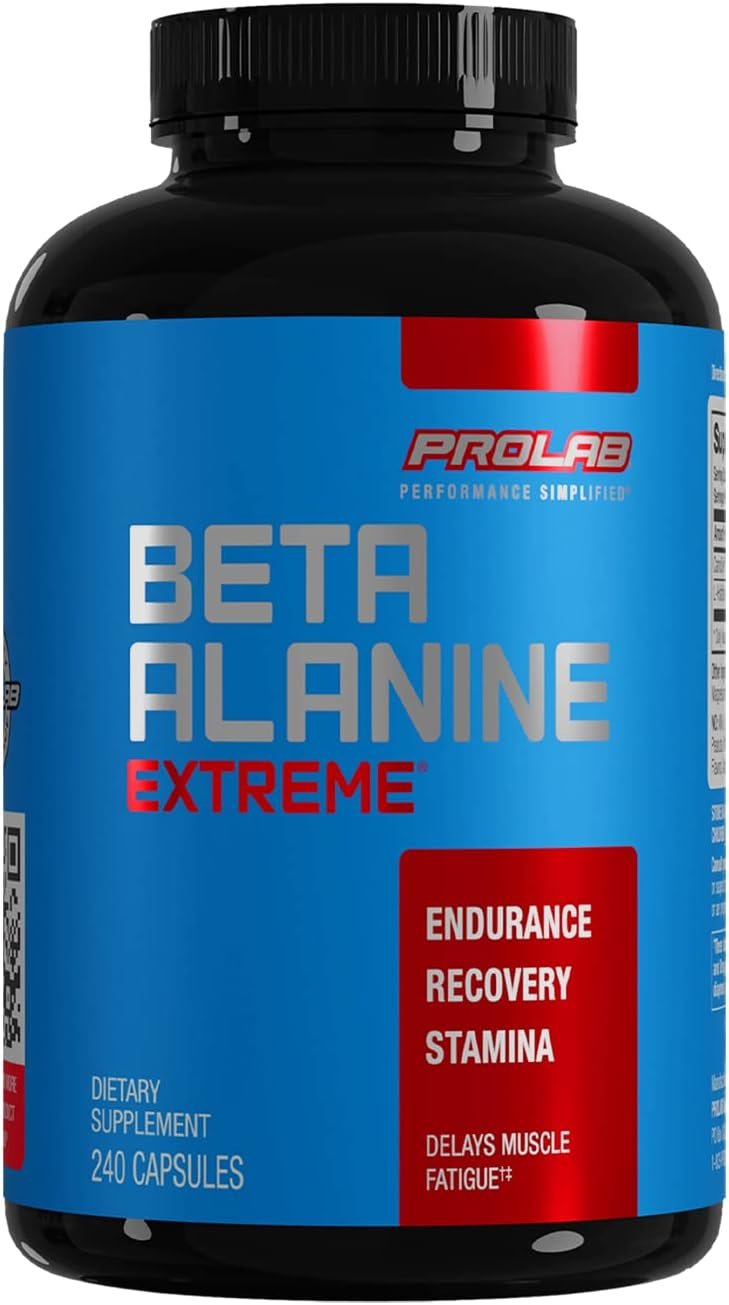 ProLab Beta Alanine Extreme 3200mg w/Carnosyn, Endurance (240 Caps)