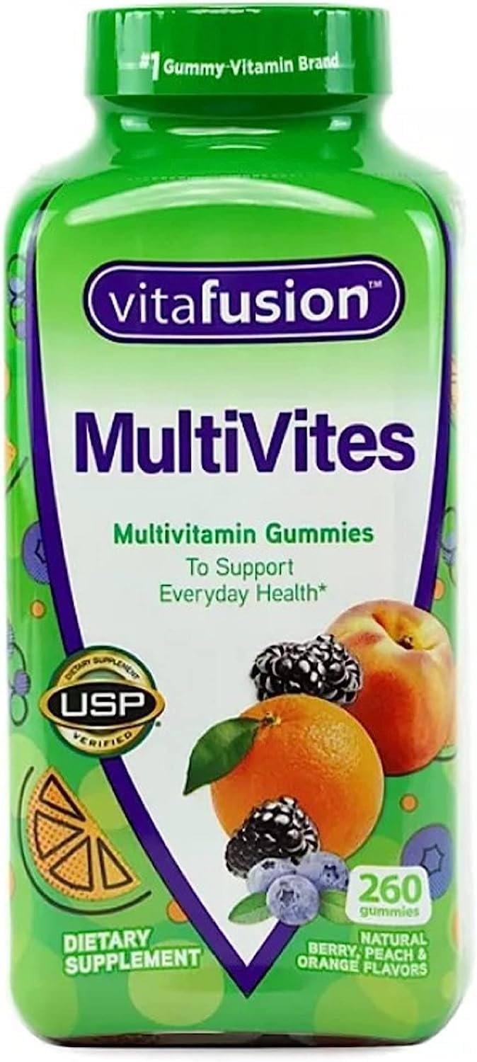 VitaFusion MultiVites Gummy Vitamins for Adults – 250 Gummies