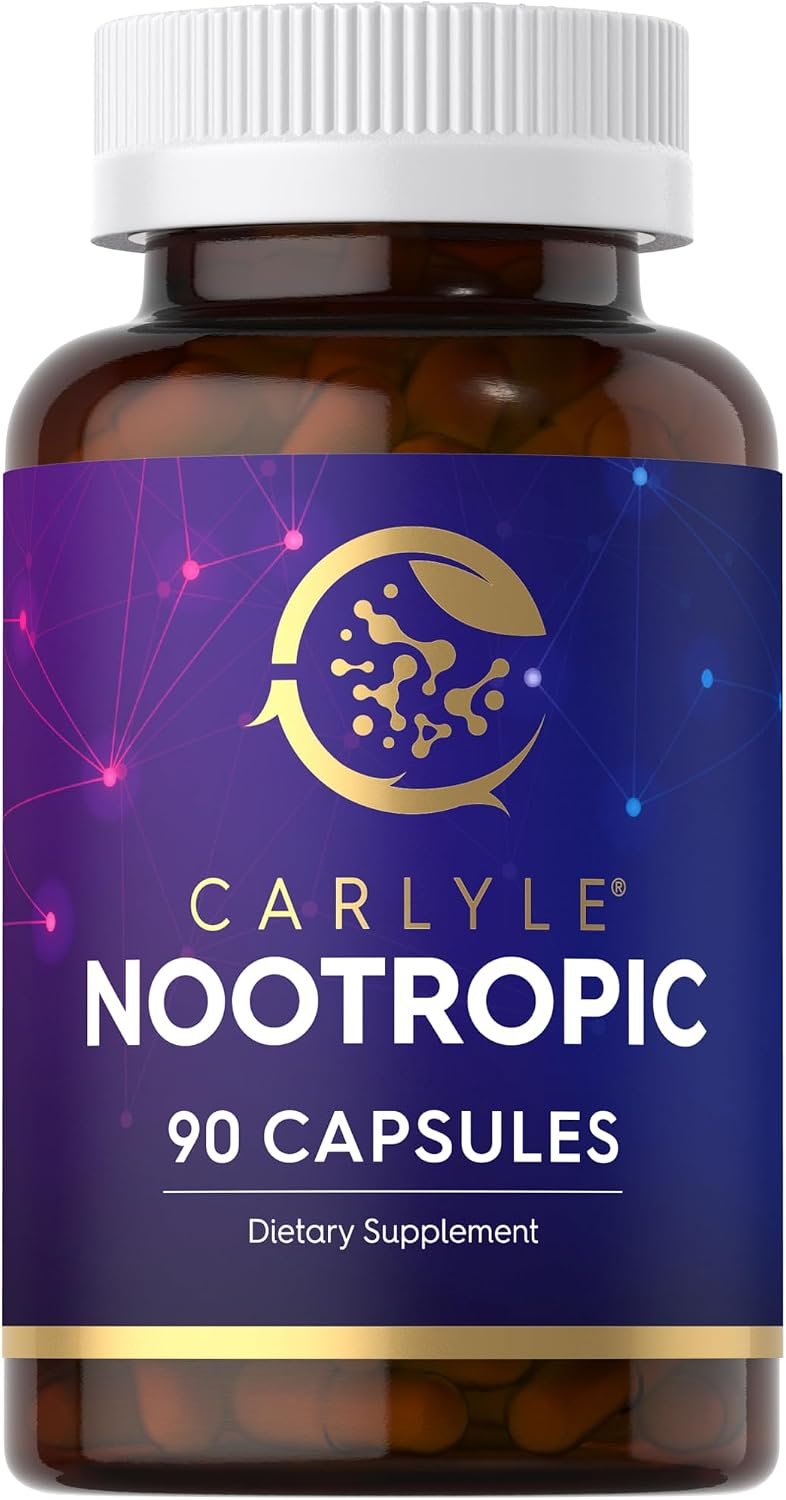 Carlyle Brain Nootropic Supplement | 90 Capsules