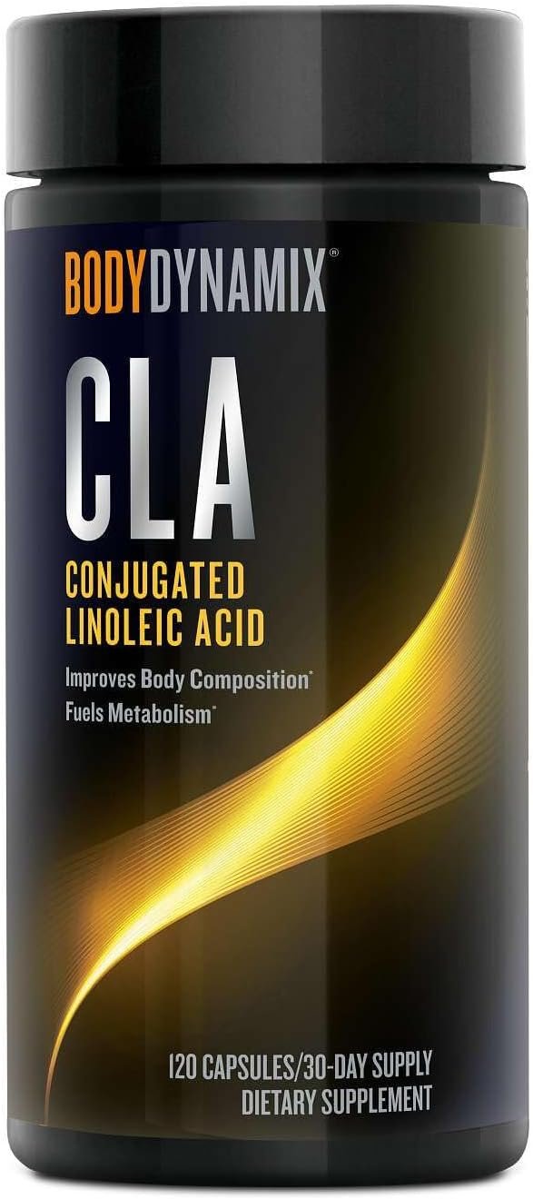 GNC BodyDynamix CLA, Conjugated Linoleic Acid, 120 Count, 30 day supply