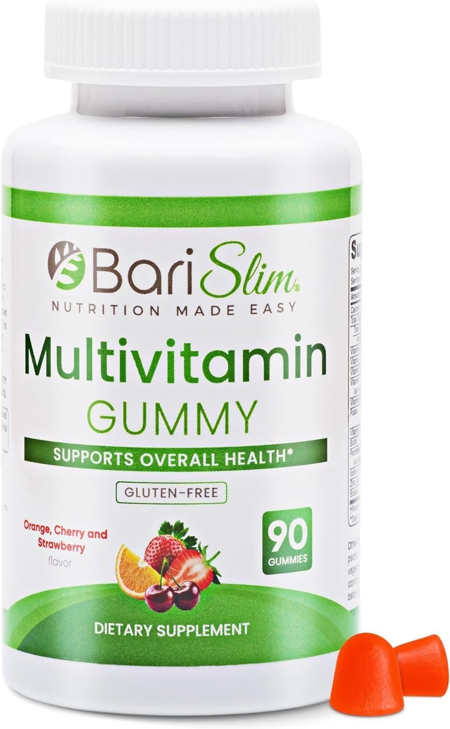 BariSlim Bariatric Chewable Multivitamin Gummies – 90 Fruit Chews