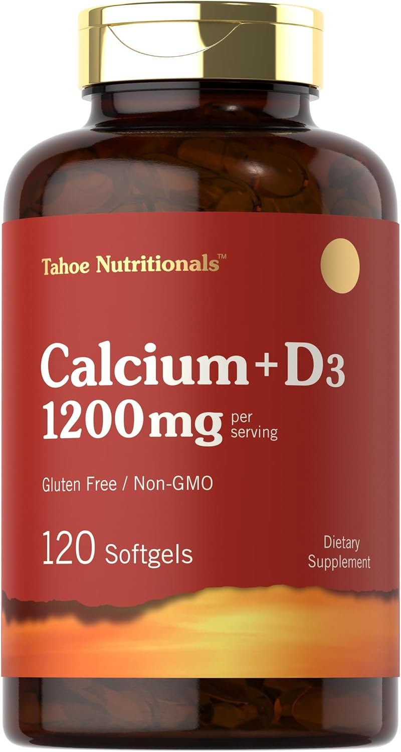 Carlyle Calcium 1200 mg with Vitamin D3 | 120 Softgels