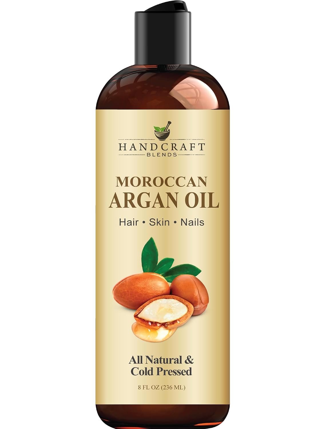 Handcraft Blends Moroccan Argan Oil – 8 Fl Oz