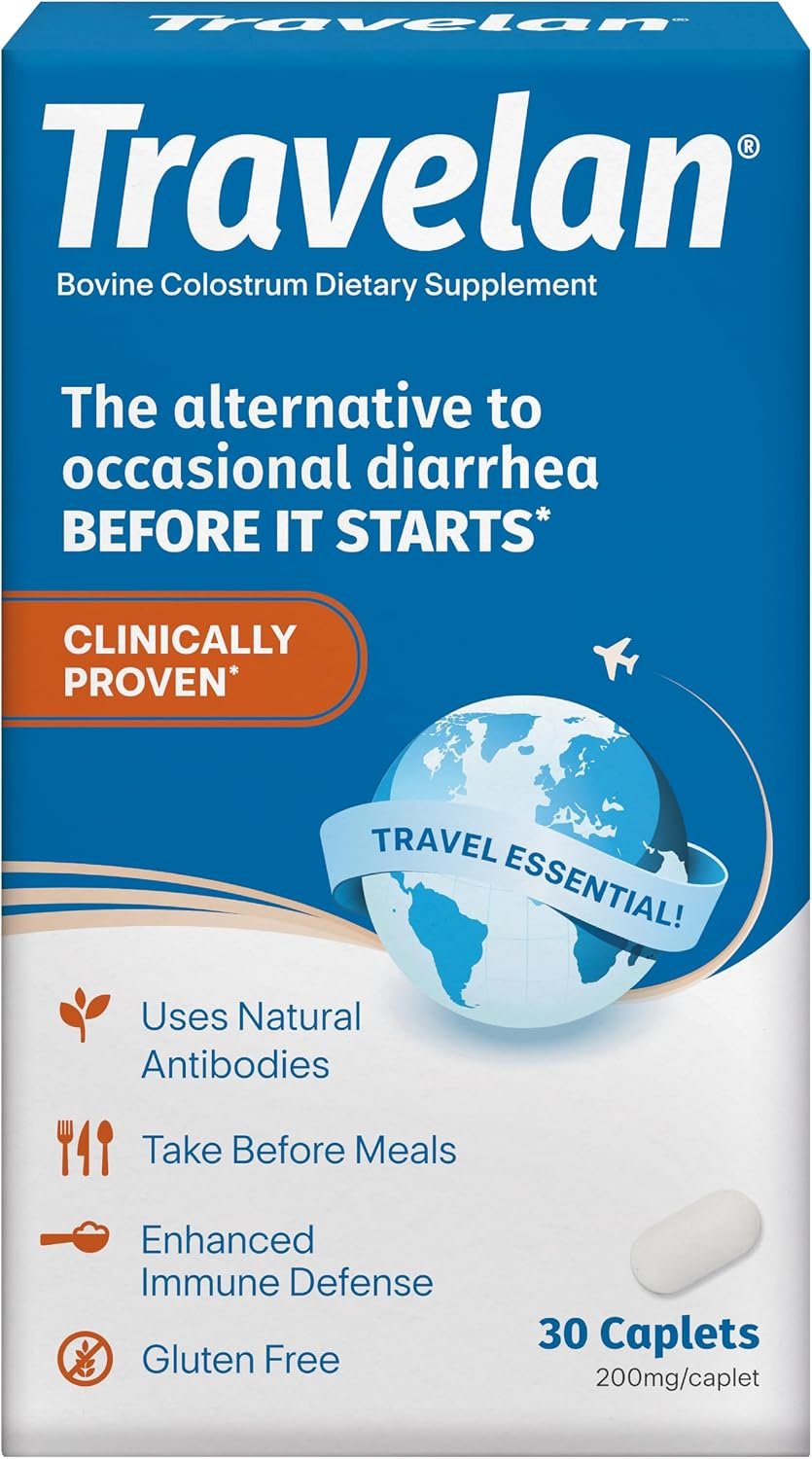 Anti Diarrhea Pills Help Prevent Traveler’s Diarrhea Before It Starts 30 Ct