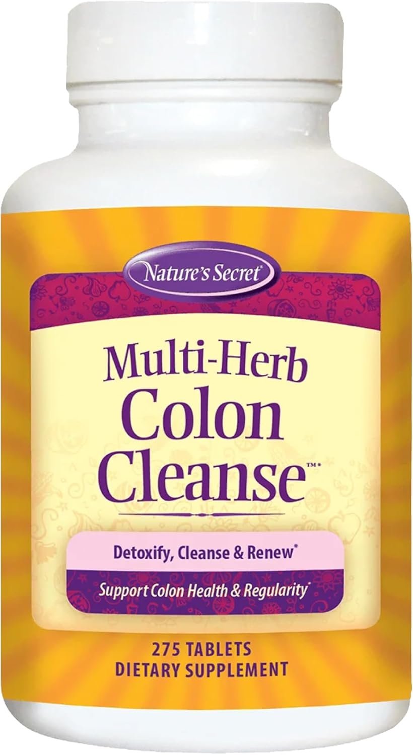 Nature’s Secret Multi-Herb Colon Cleanse Digestive Health Gut Cleanse