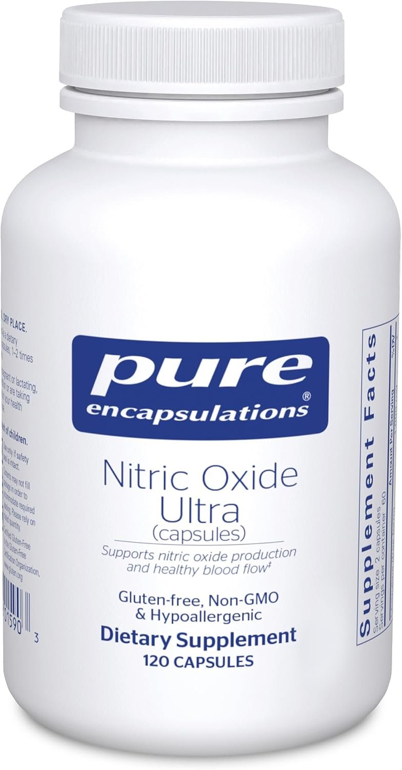 Pure Encapsulations Nitric Oxide Ultra (Capsules), 120 Capsules