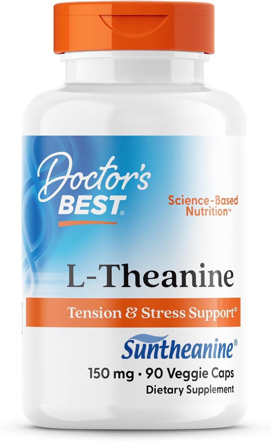 Doctor’s Best Suntheanine L-Theanine – 90 Vegetarian Capsules