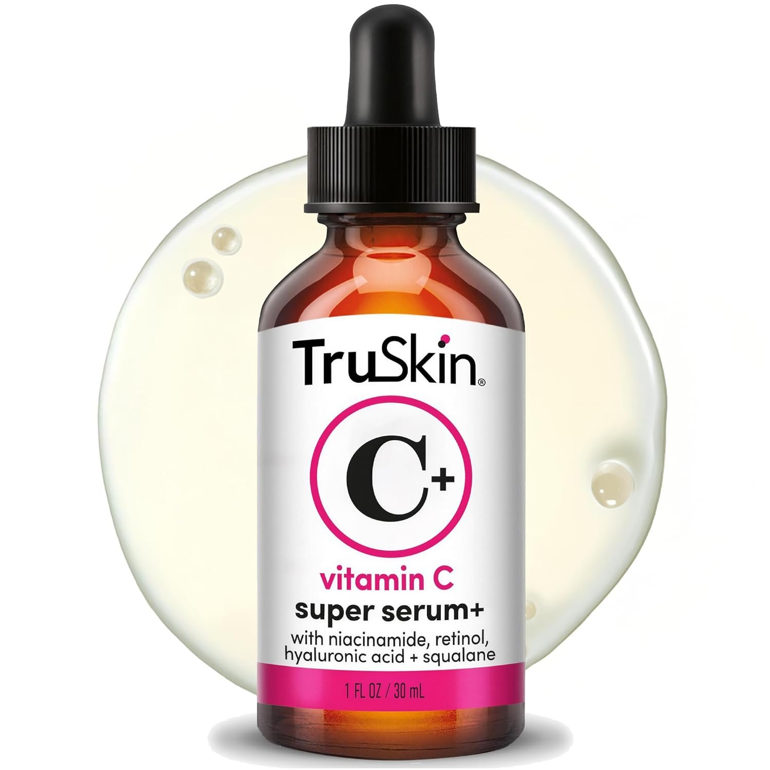 TruSkin Vitamin C Super Serum for Face, 5 Skin Benefits, 1 fl oz
