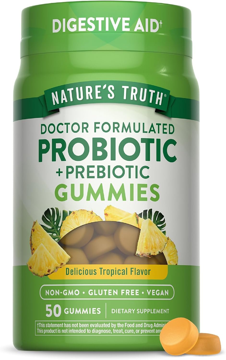 Nature’s Truth Probiotic Gummies for Adults | 50 Count
