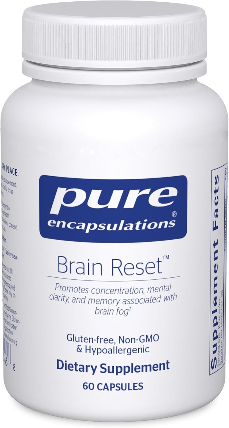 Pure Encapsulations Brain Reset, 60 Capsules