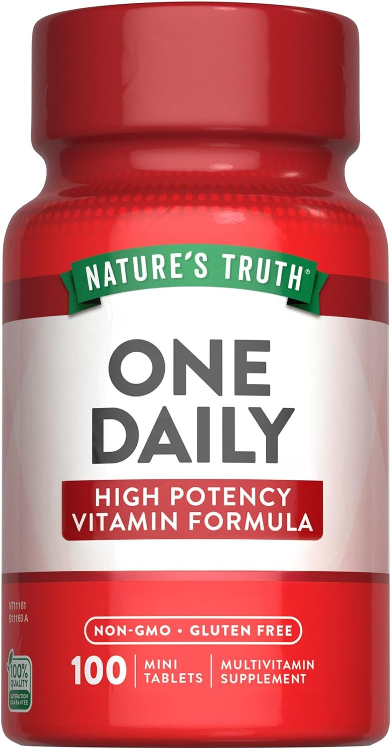 Nature’s Truth One Daily Multivitamin | 100 Mini Tablets