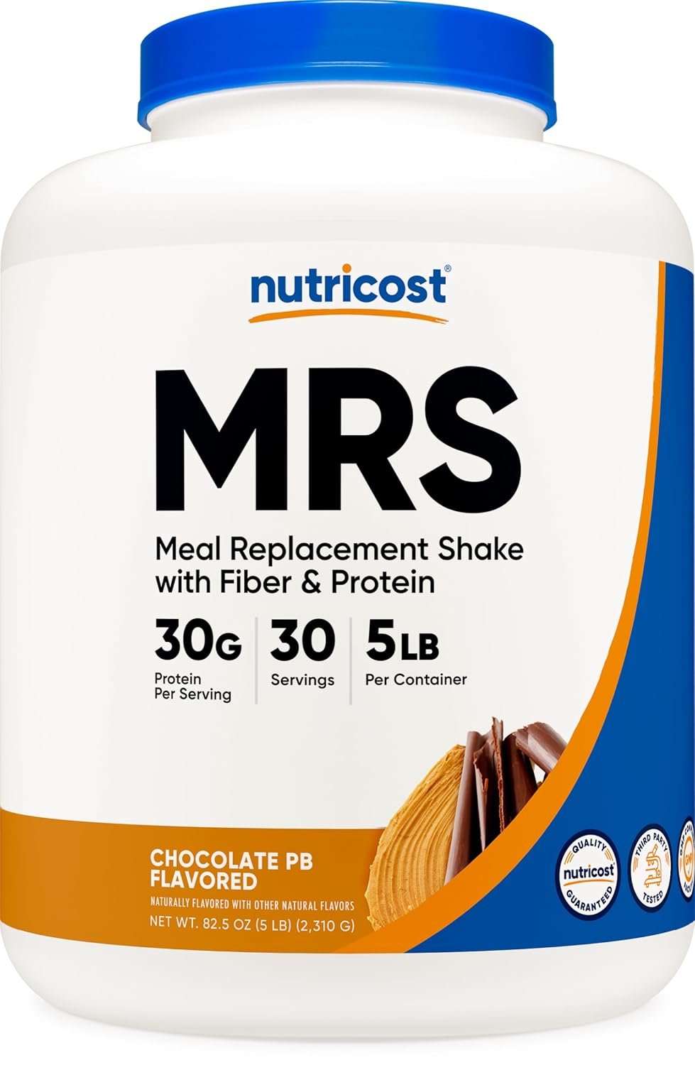 Nutricost Meal Replacement Shake Powder (Chocolate Peanut Butter) 5 LBS