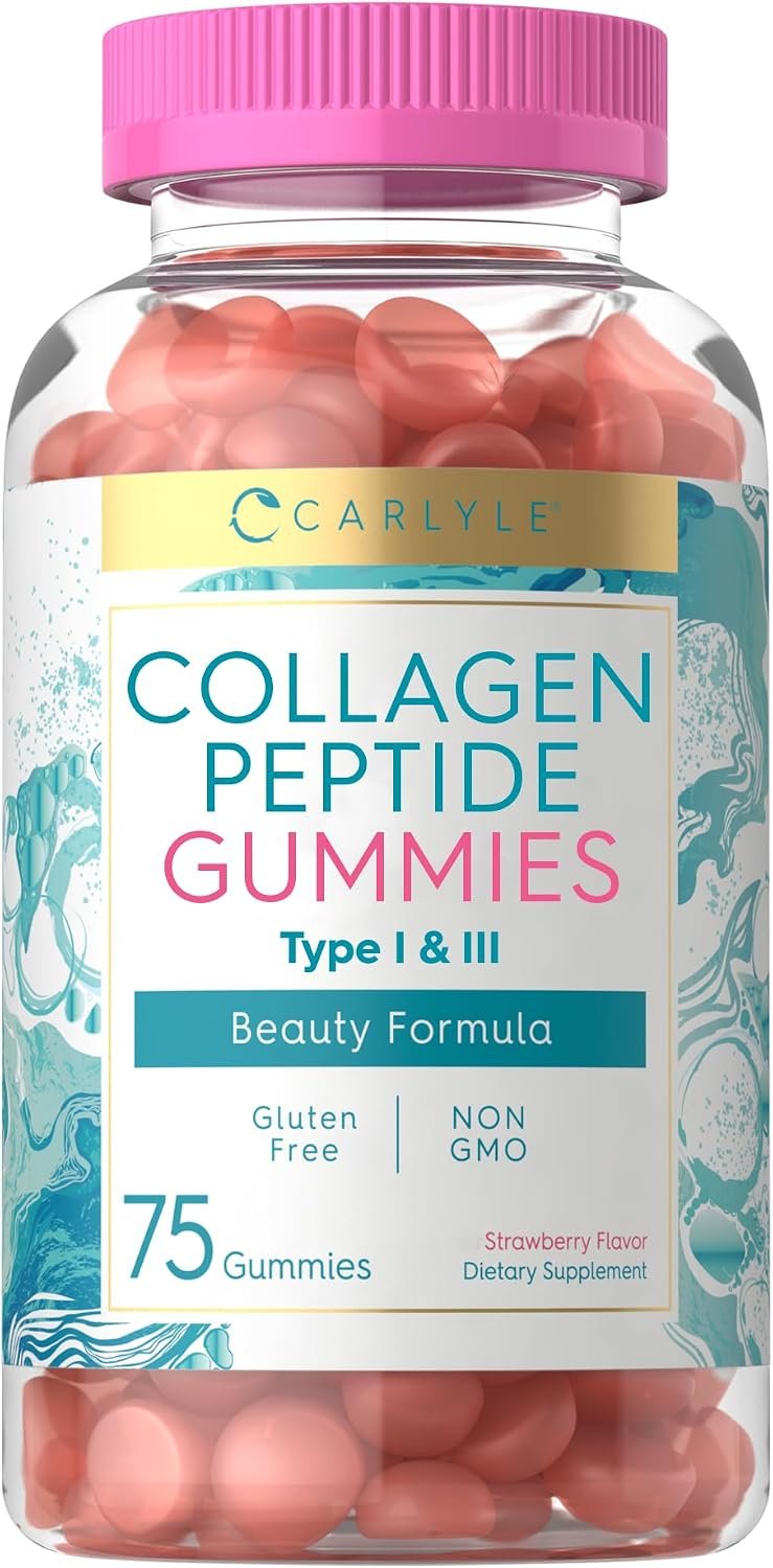 Carlyle Collagen Gummies | Strawberry Flavor Beauty Supplement