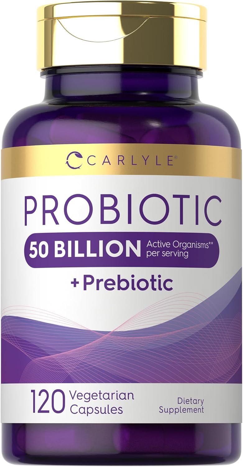 Carlyle Probiotics with Prebiotics | 120 Capsules
