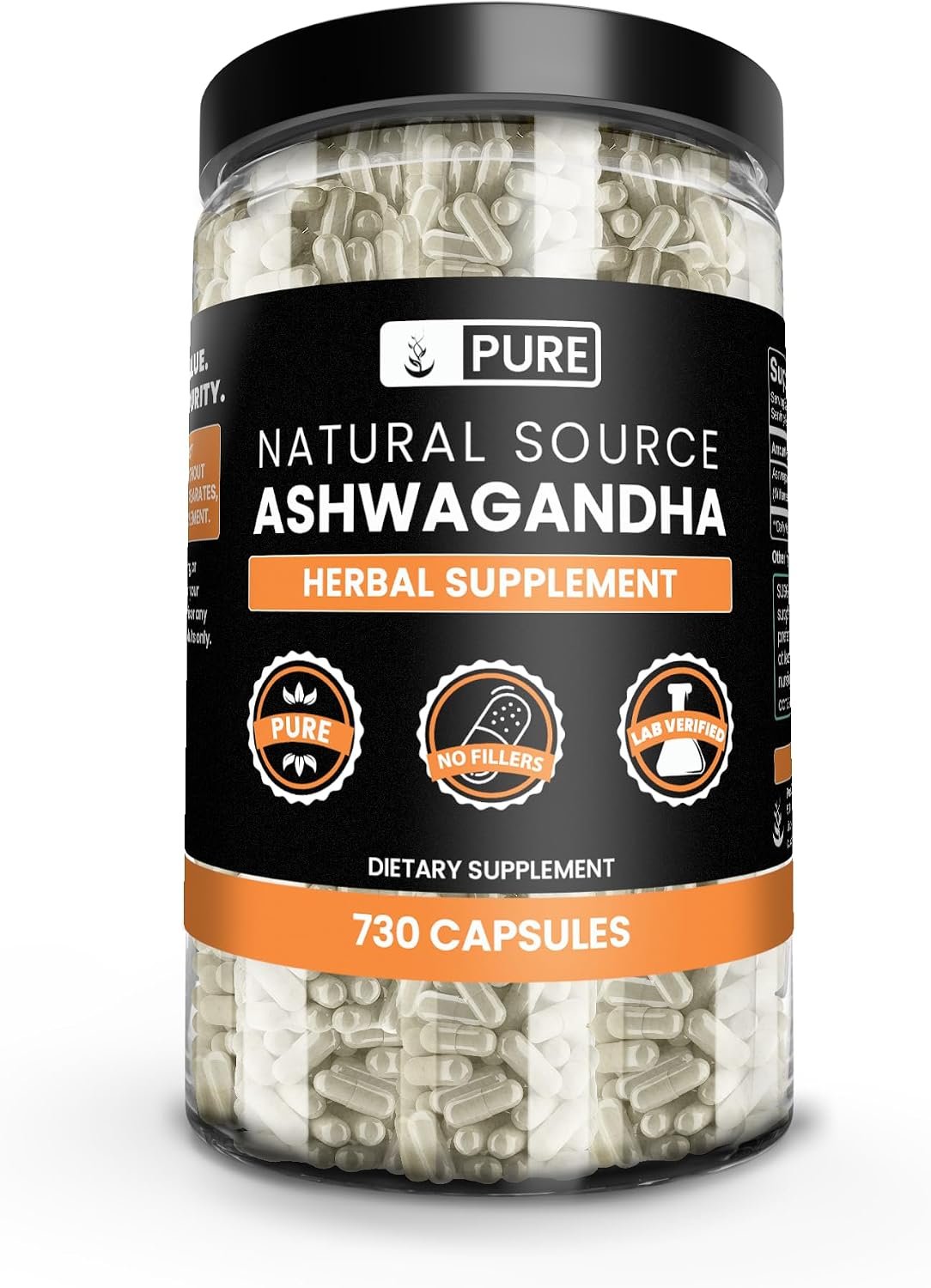 PURE ORIGINAL INGREDIENTS, Ashwagandha Root, 730 Capsules