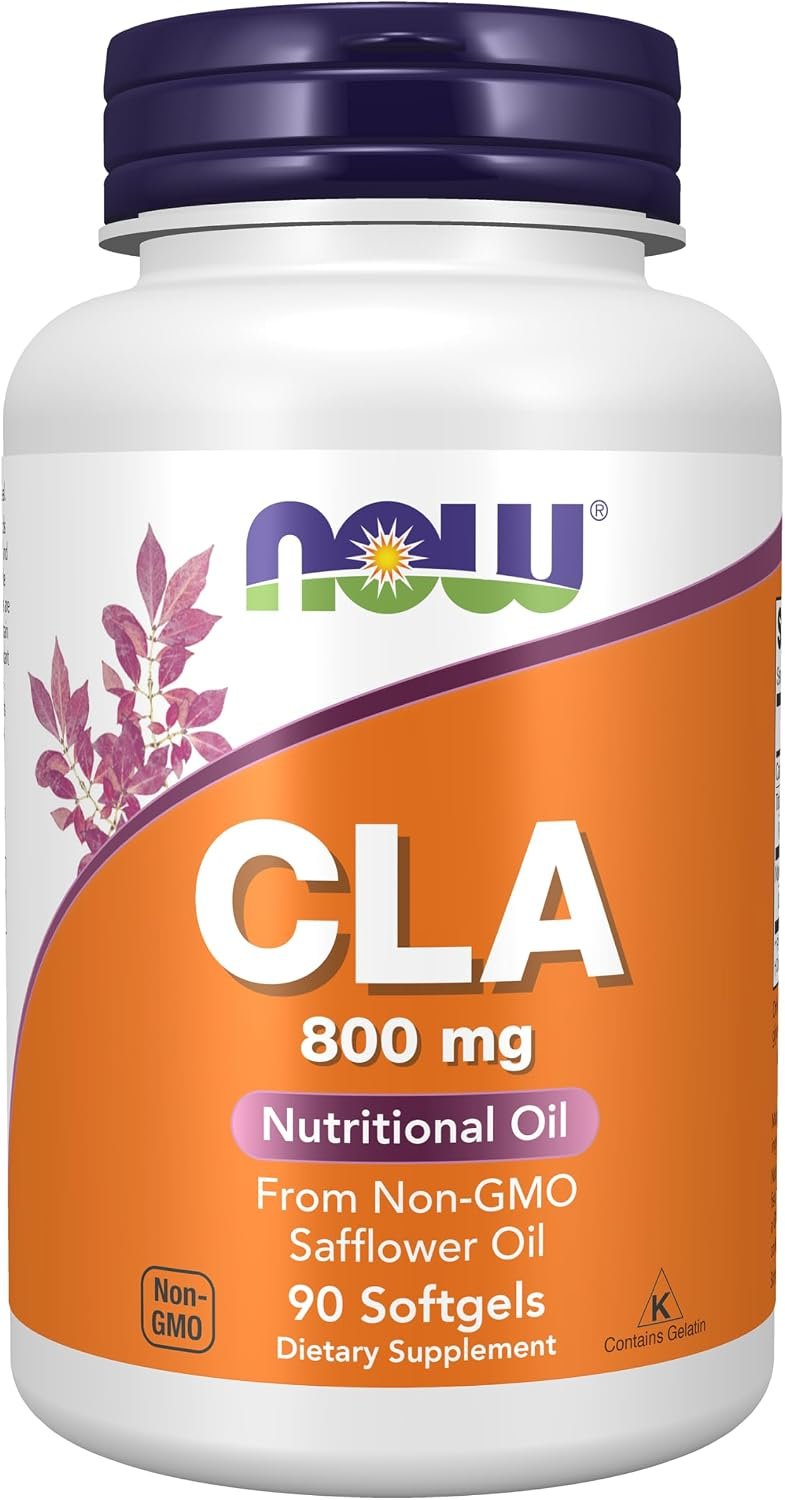 NOW Supplements, CLA 800 mg, Nutritional Oil, 90 Softgels