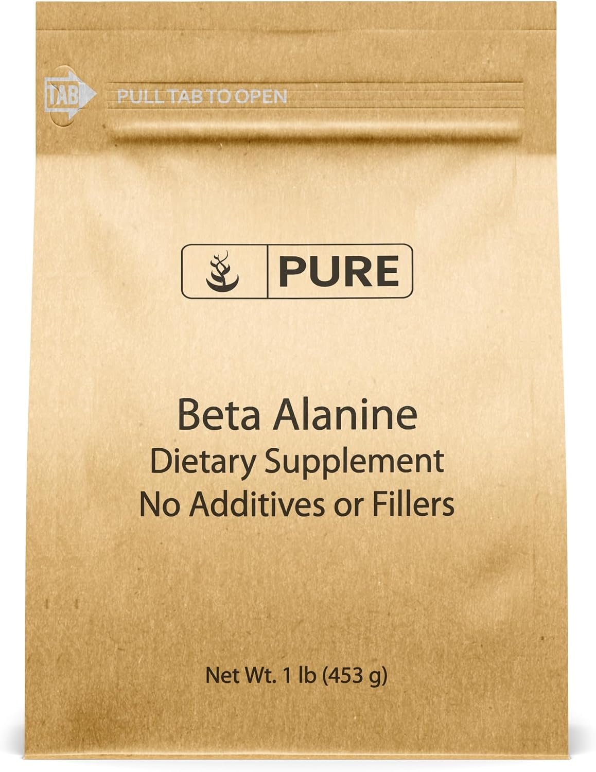 Pure Original Ingredients Beta Alanine Powder (1lb) Non-GMO, Non-Essential Amino Acid