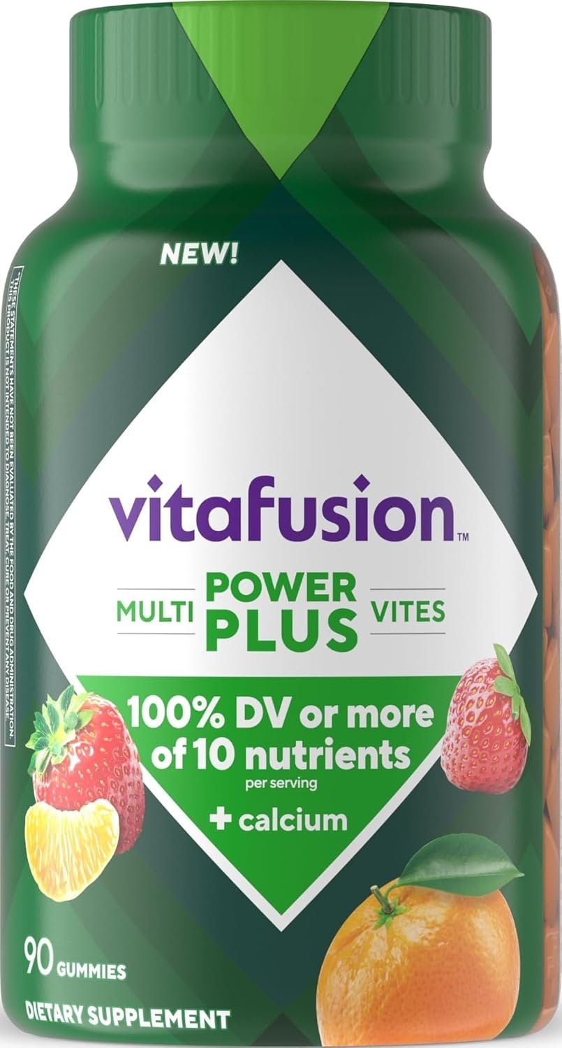 Vitafusion Power Plus Multivitamin for Men and Women | 90 Gummies