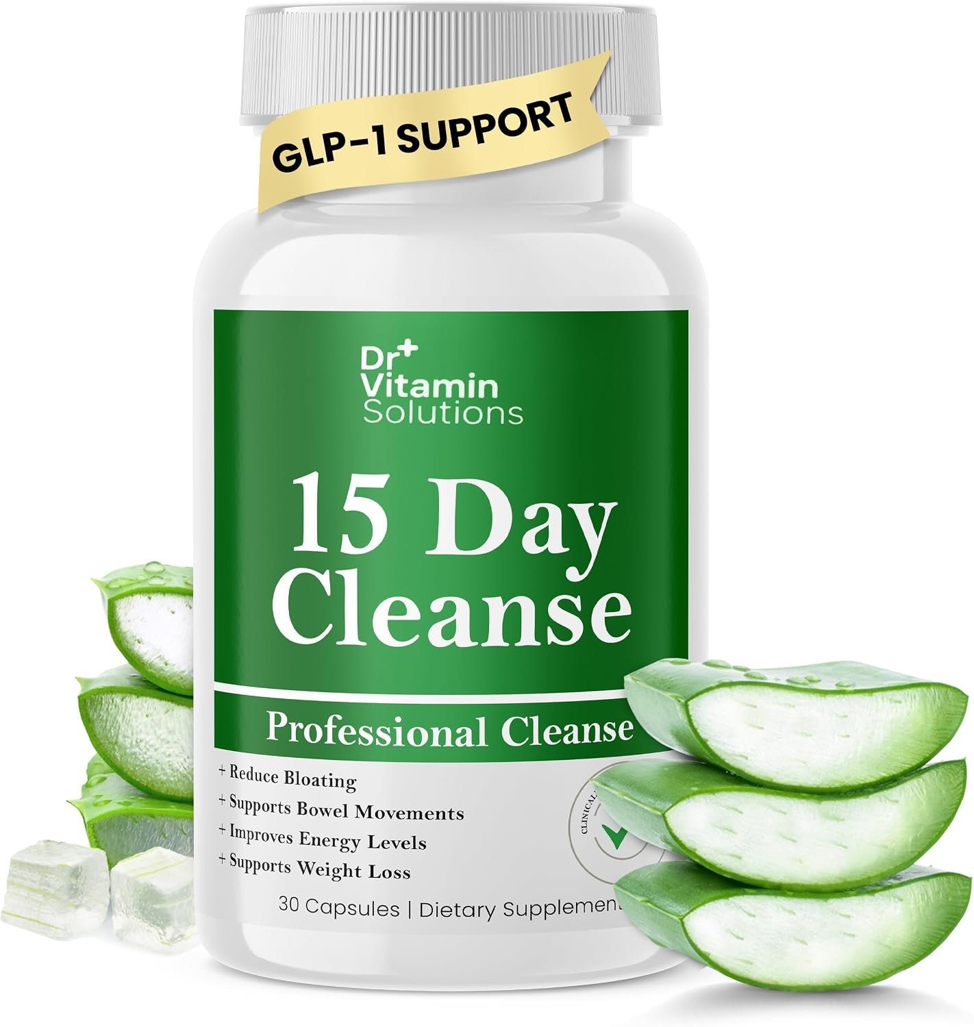 15 Day Gut Cleanse Detox for Women and Men, GLP-1 Support – Weight Loss