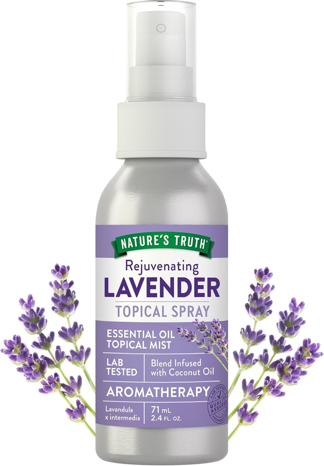 Nature’s Truth Lavender Essential Oil Spray | 2.4 fl oz