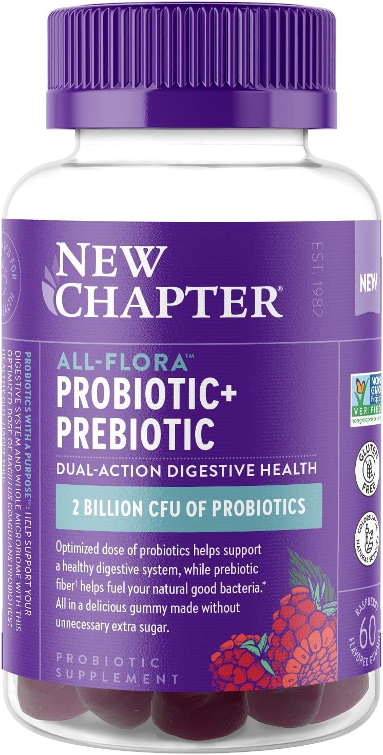 New Chapter All-Flora Probiotic Gummies, 1 Month Supply