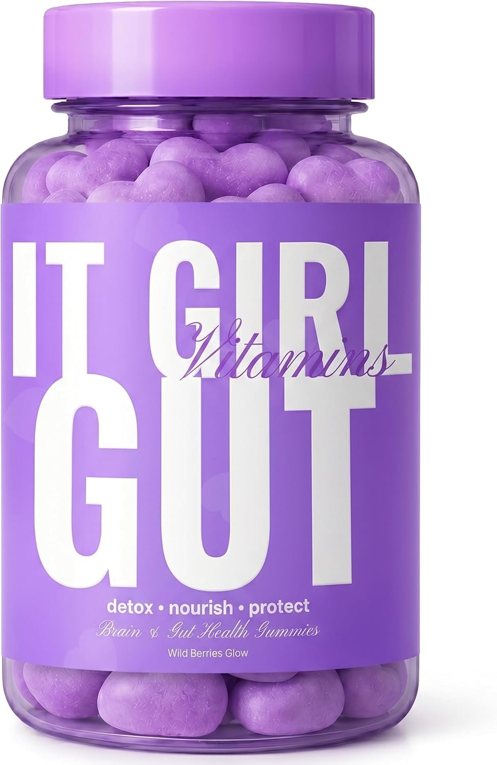 Gut Health Gummies for Women – Vegan Daily Detox with Probiotics, Prebiotics, Enzymes & Superfoods – Supports Bloating Relief, Metabolism, Digestion, Weight, Brain, Mood & Hormonal Balance, 60ct