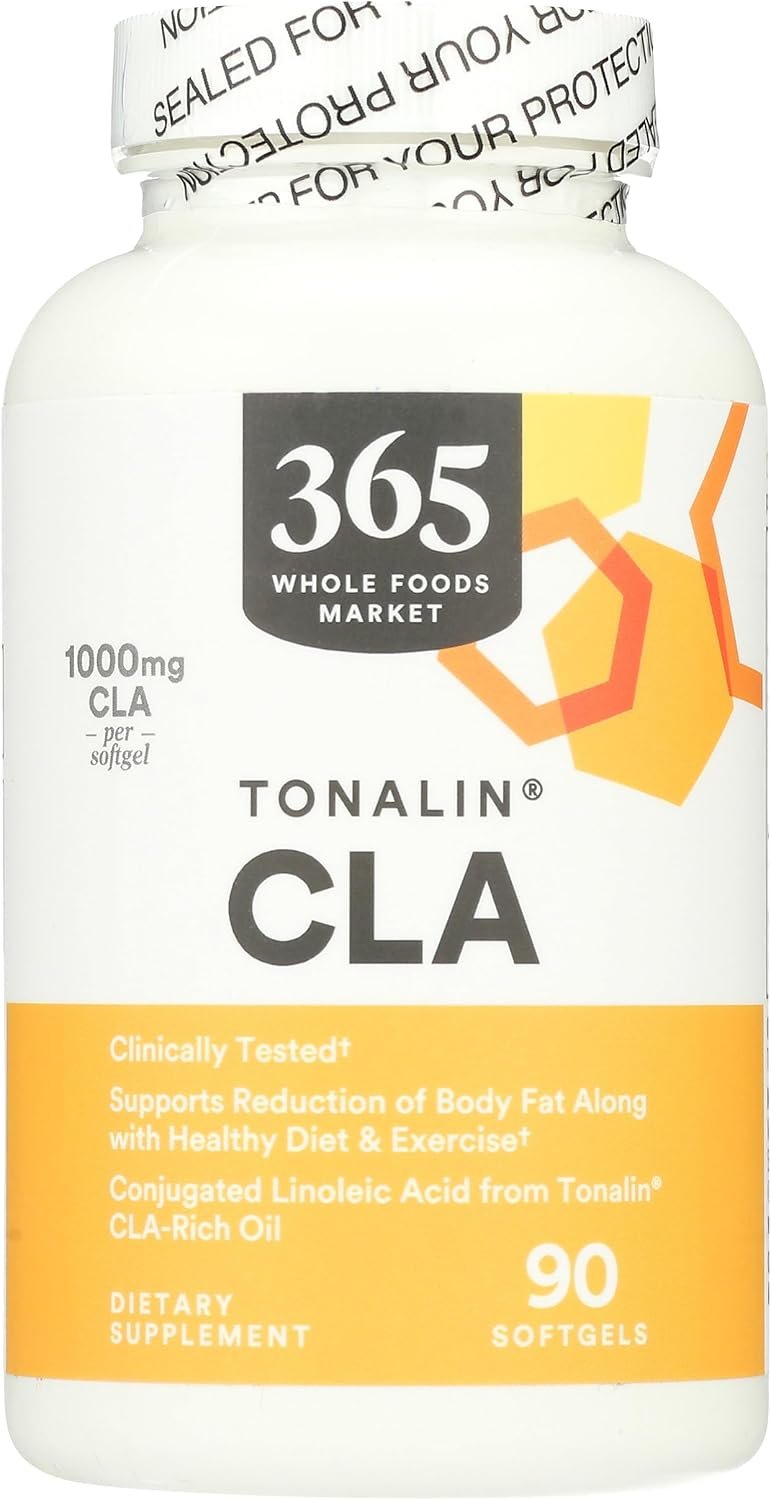 365 by Whole Foods Market, CLA (Tonalin) 1300mg, 90 ct