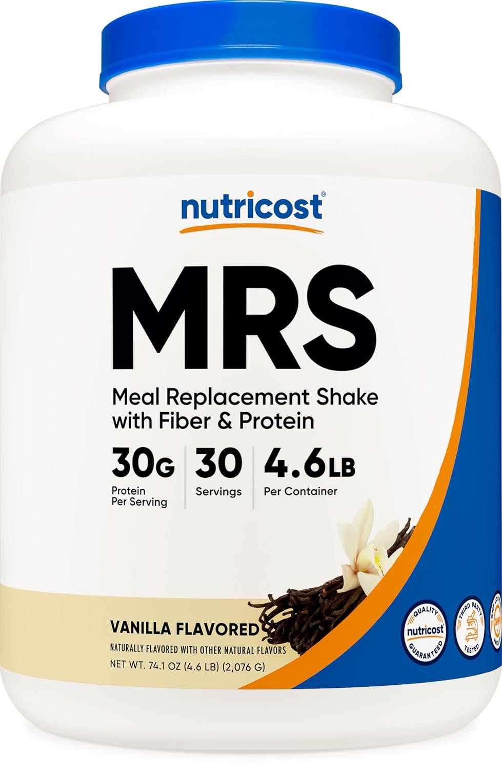 Nutricost Meal Replacement Shake Powder (Vanilla) 4.6 LBS