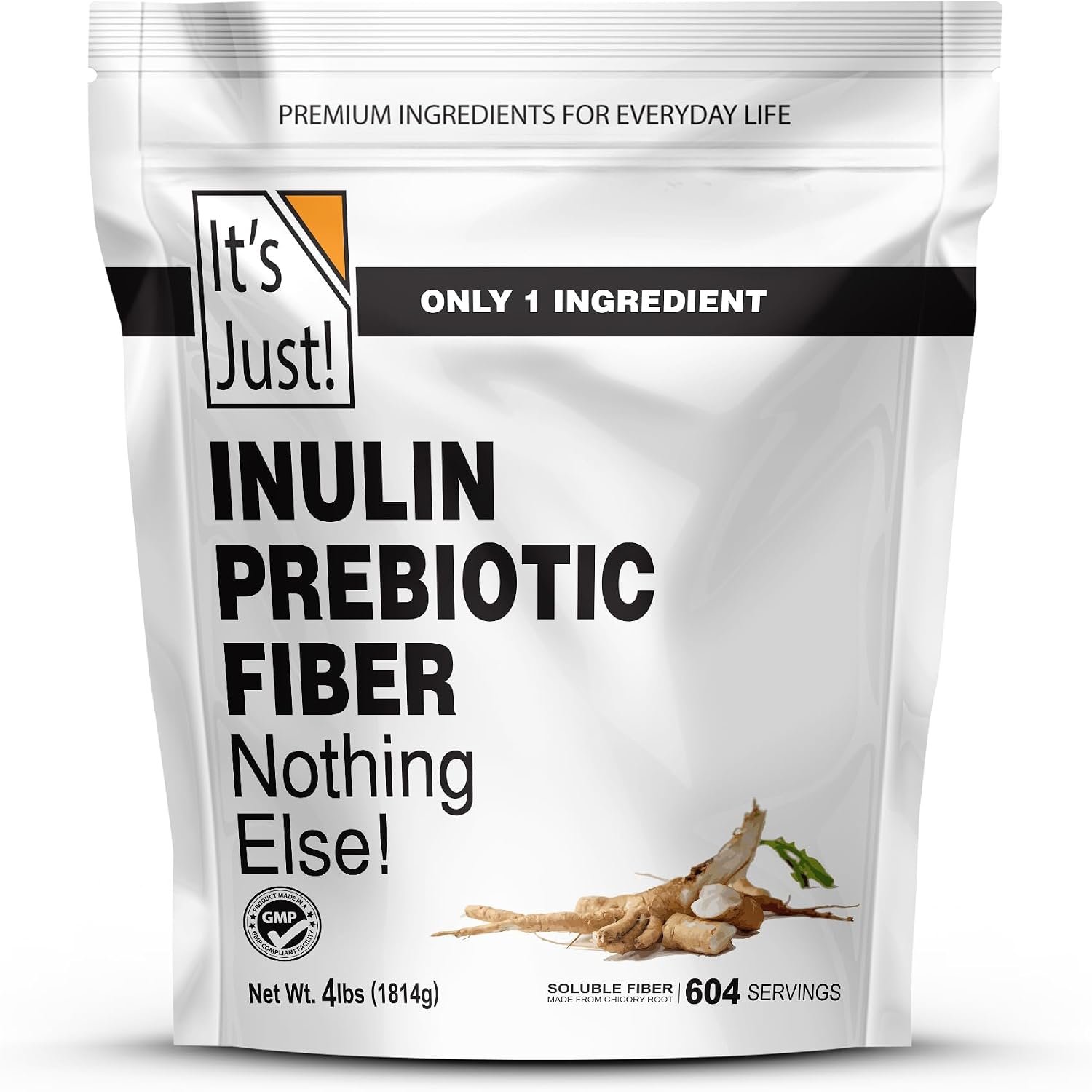 It’s Just! – Inulin Prebiotic Fiber Sweetener, 4lb
