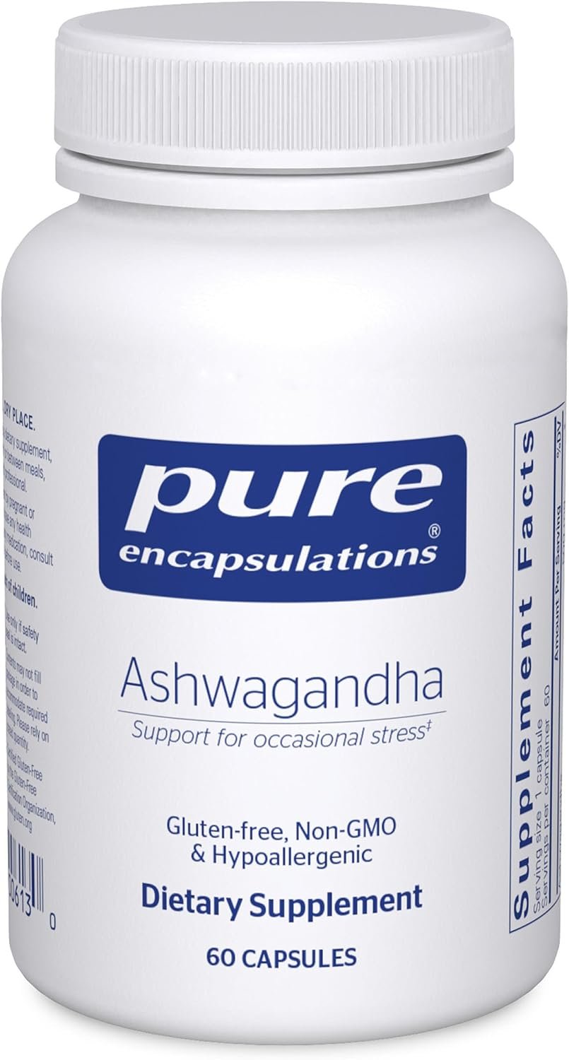 Pure Encapsulations Ashwagandha, 60 Capsules