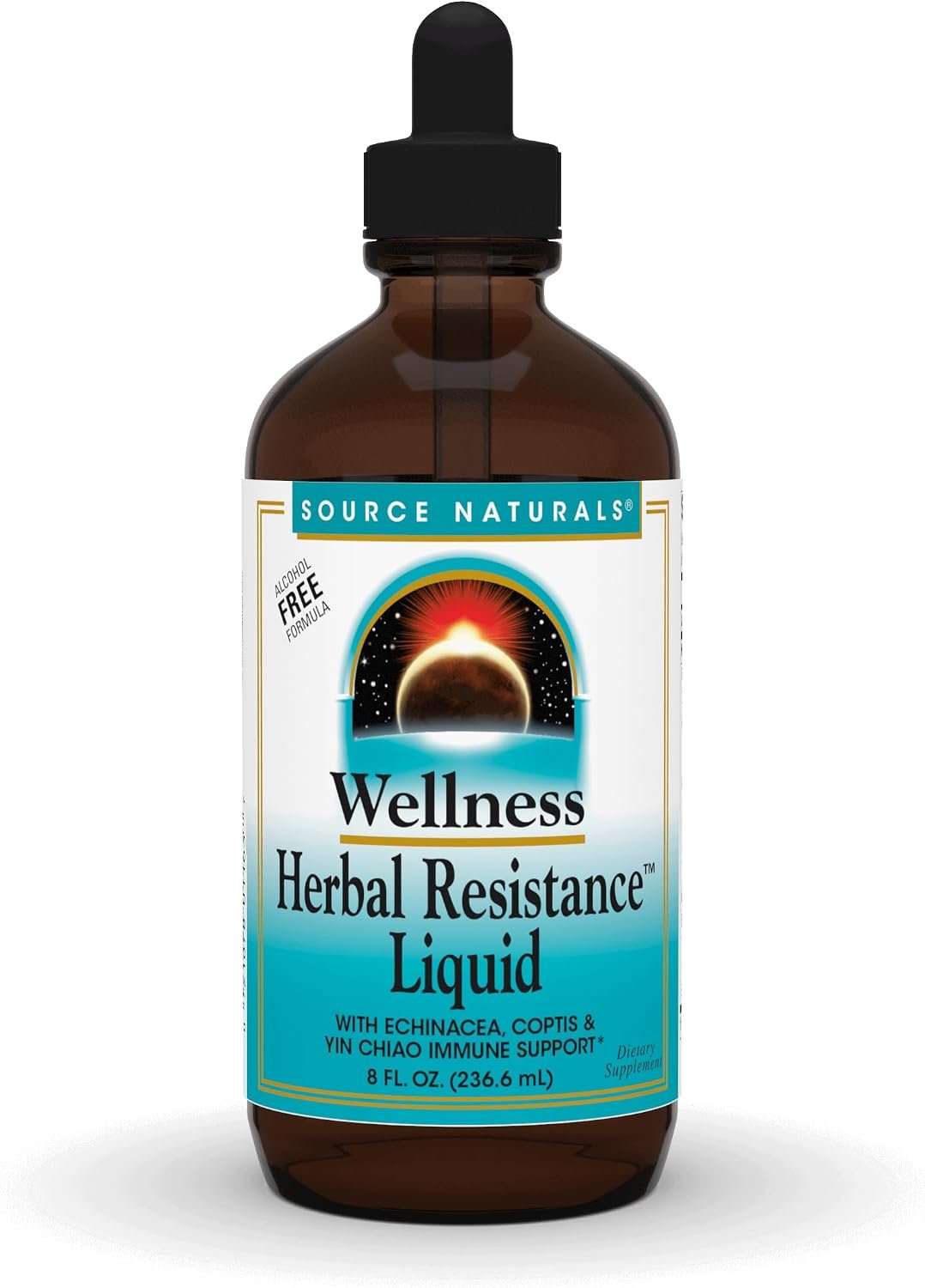 Source Naturals Wellness Herbal Resistance Liquid, 8 Fluid oz