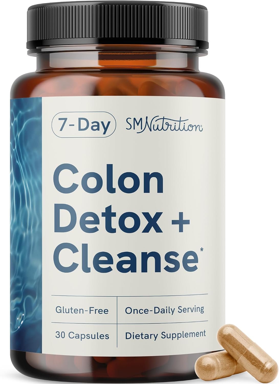7 Day Colon Cleanse & Detox, Bloating & Occasional Constipation Support