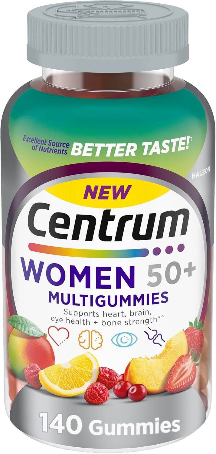 Centrum MultiGummies for Women 50 and Over, 140 Count