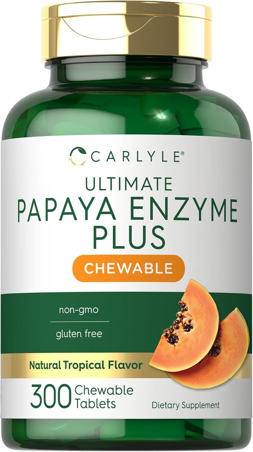 Carlyle Papaya Enzyme Chewable Tablets