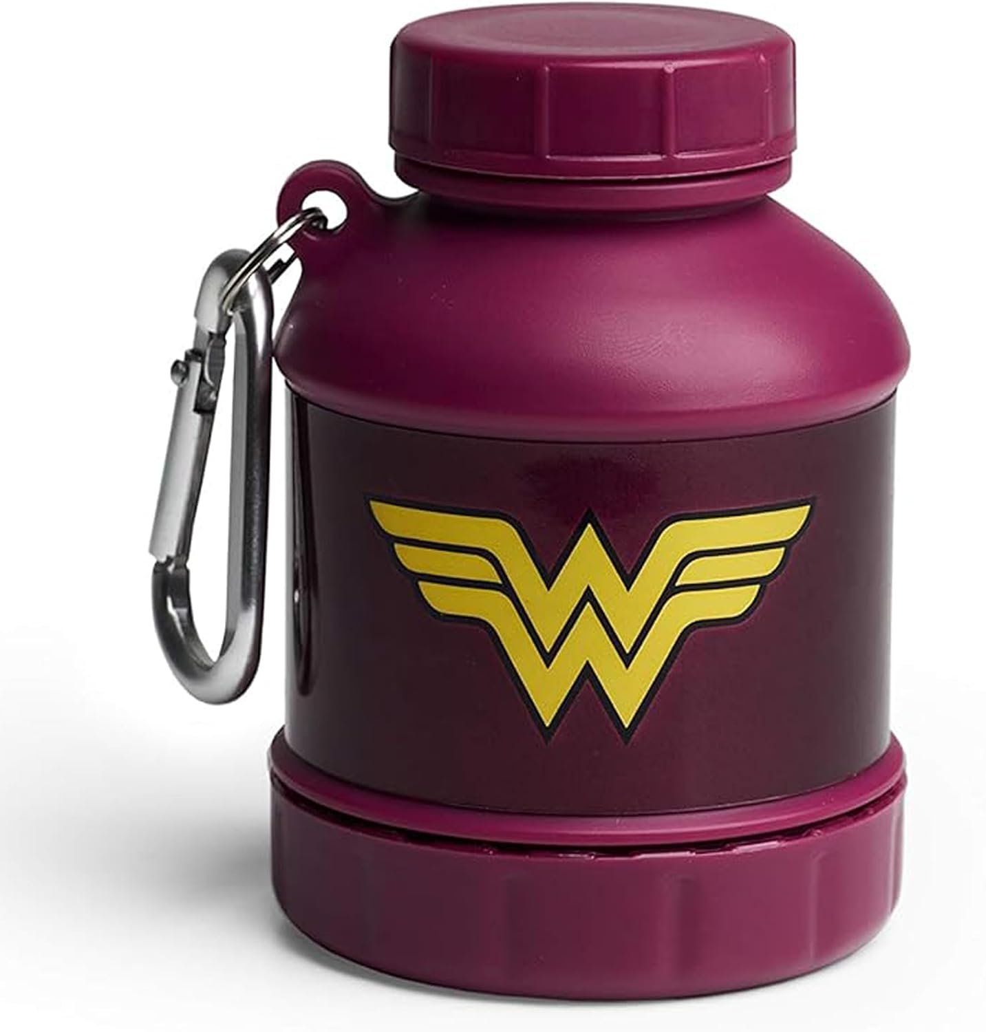 Smartshake Justice League Protein Powder Storage Container 50g Protein Shaker Bottle Funnel 110ml BPA, DC Comics Protein Shakes Bottle Storage for Women – Wonder Woman