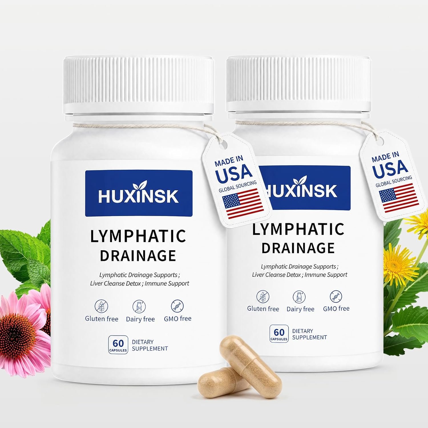 Sculptique Lymphatic Drainage Capsules, 120 Capsules