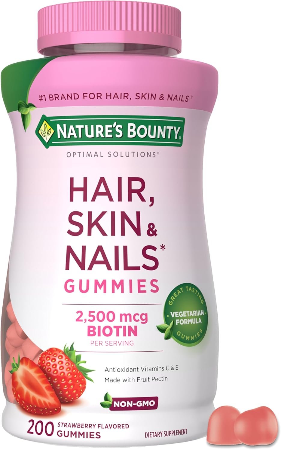 Nature’s Bounty Optimal Solutions Hair, Skin & Nails Pectin Gummies