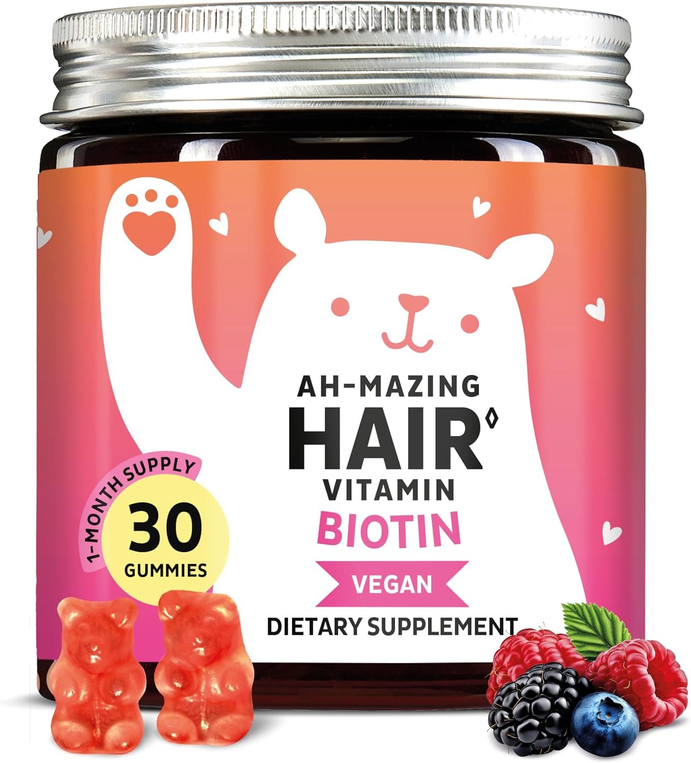 Bears with Benefits Biotin 5,000 mcg Hair Growth Gummies