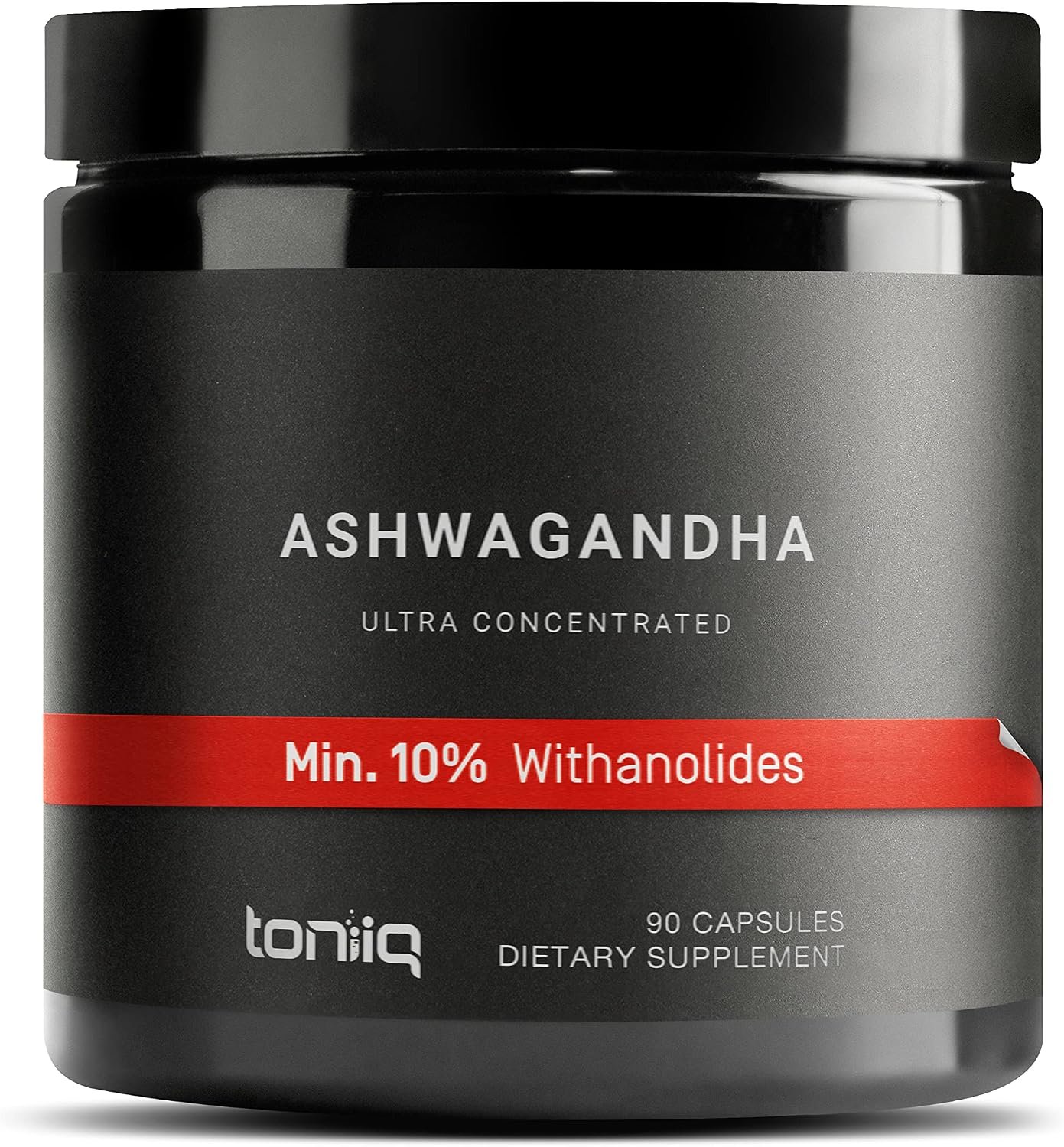 Toniiq Ashwagandha – Ultra High Potency 20:1 Extract with 10% Withanolides