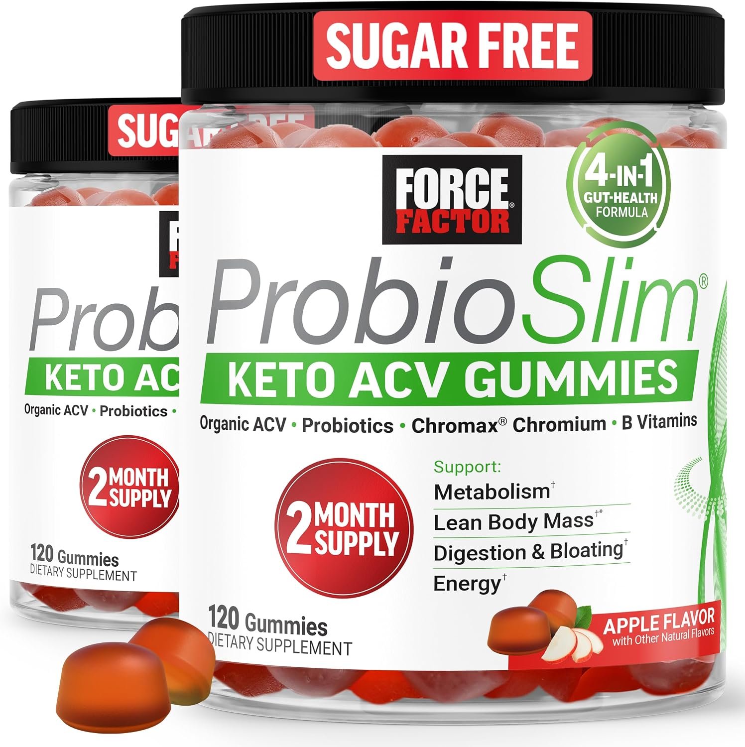 Force Factor ProbioSlim Apple Cider Vinegar Gummies