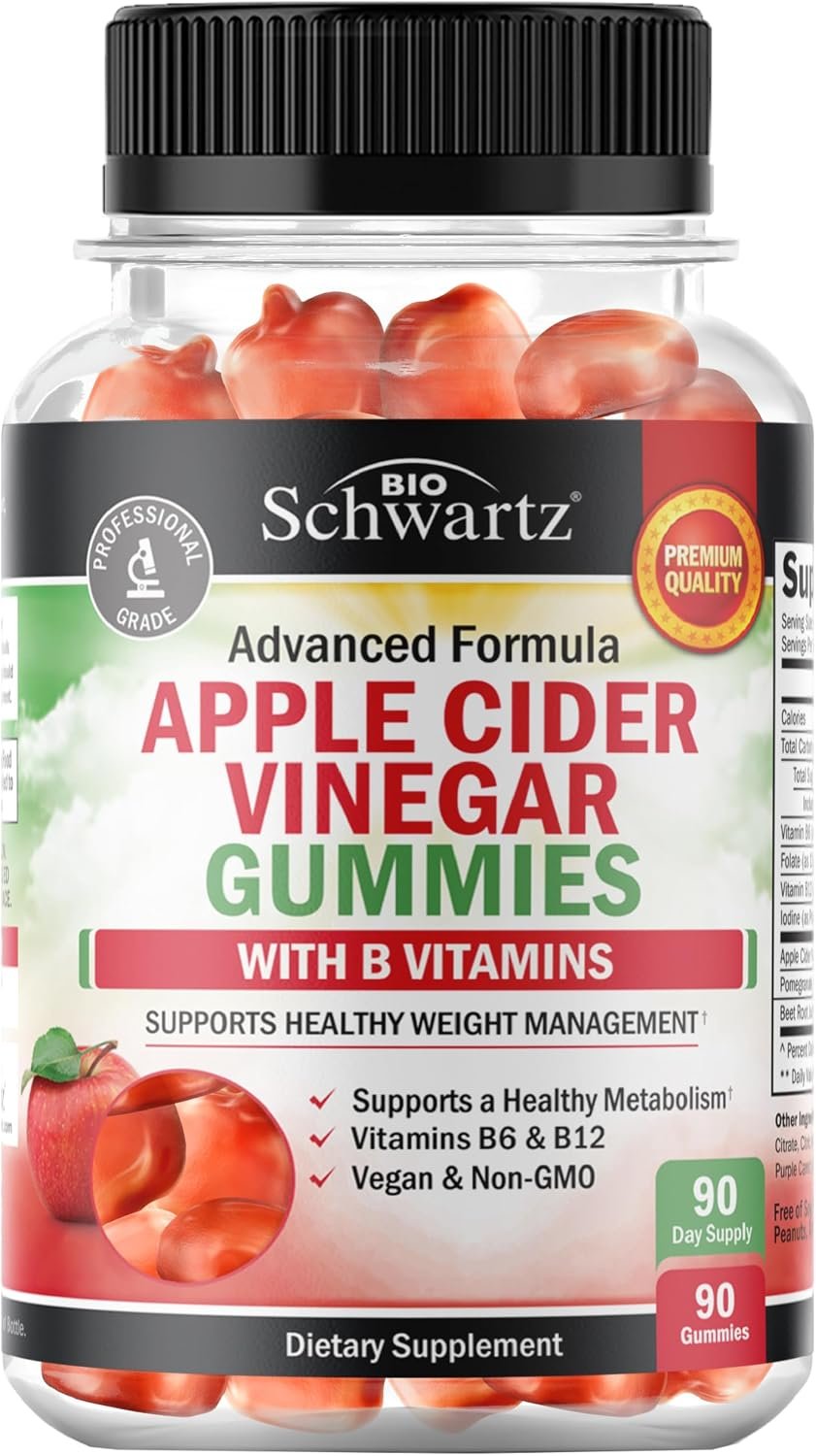 Apple Cider Vinegar Gummies for Weight Loss – ACV Gummies with The Mother